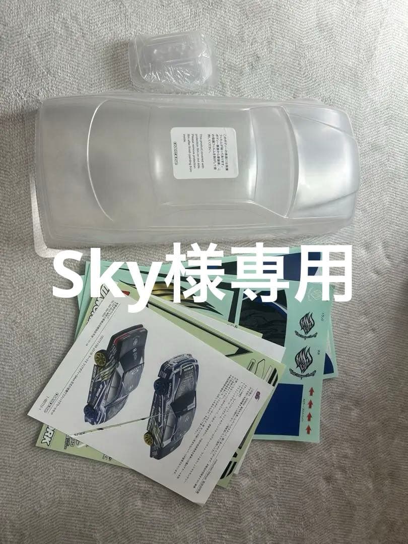 JZX100マークIIクリアボディー&Weld 百式六號機 グラフィックデカール